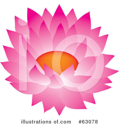 Royalty-Free (RF) Flower Clipart Illustration by Rosie Piter - Stock Sample #63078