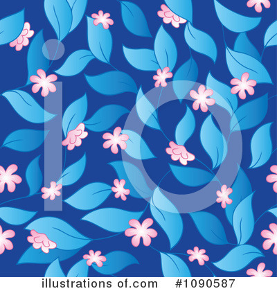 Royalty-Free (RF) Flowers Clipart Illustration by visekart - Stock Sample #1090587