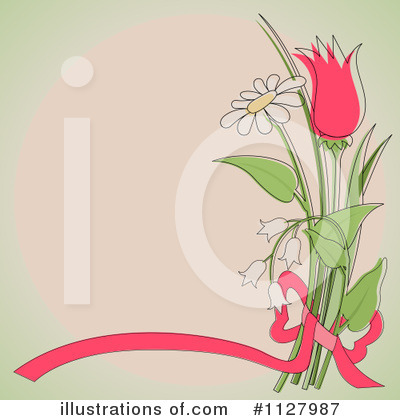 Royalty-Free (RF) Flowers Clipart Illustration by dero - Stock Sample #1127987