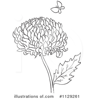 Royalty-Free (RF) Flowers Clipart Illustration by Picsburg - Stock Sample #1129261