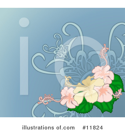 Royalty-Free (RF) Flowers Clipart Illustration by AtStockIllustration - Stock Sample #11824