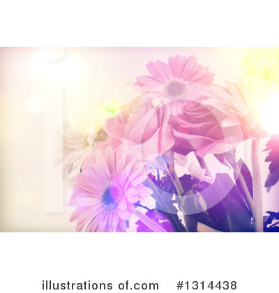 Royalty-Free (RF) Flowers Clipart Illustration by KJ Pargeter - Stock Sample #1314438