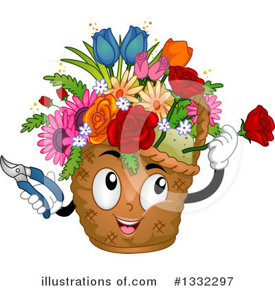 Royalty-Free (RF) Flowers Clipart Illustration by BNP Design Studio - Stock Sample #1332297