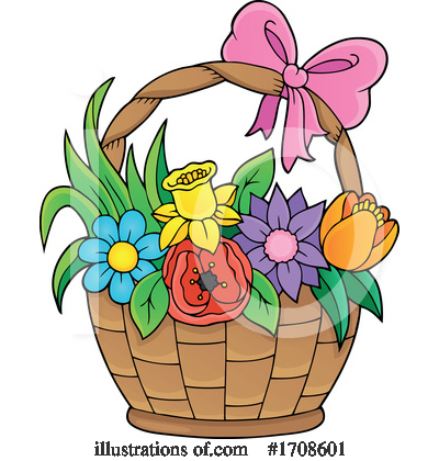 Royalty-Free (RF) Flowers Clipart Illustration by visekart - Stock Sample #1708601