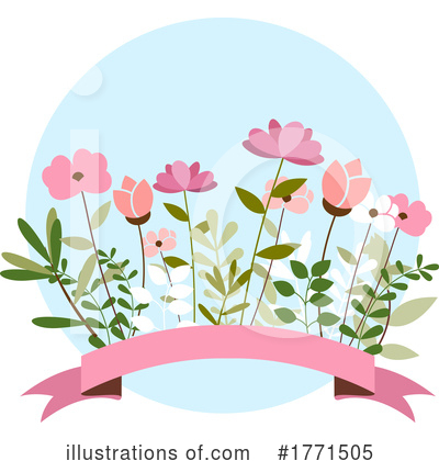 Royalty-Free (RF) Flowers Clipart Illustration by KJ Pargeter - Stock Sample #1771505