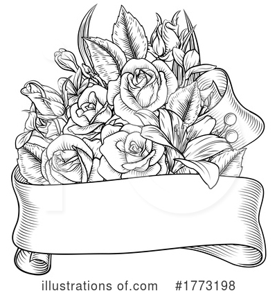 Roses Clipart #1773198 by AtStockIllustration
