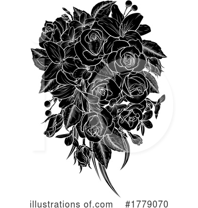 Royalty-Free (RF) Flowers Clipart Illustration by AtStockIllustration - Stock Sample #1779070