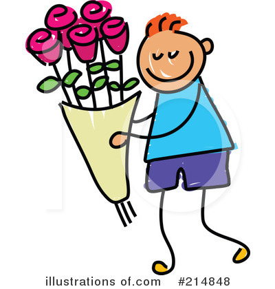 Royalty-Free (RF) Flowers Clipart Illustration by Prawny - Stock Sample #214848