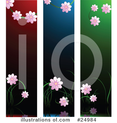 Royalty-Free (RF) Flowers Clipart Illustration by elaineitalia - Stock Sample #24984