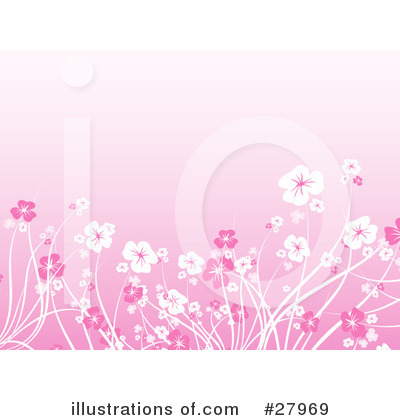 Royalty-Free (RF) Flowers Clipart Illustration by KJ Pargeter - Stock Sample #27969