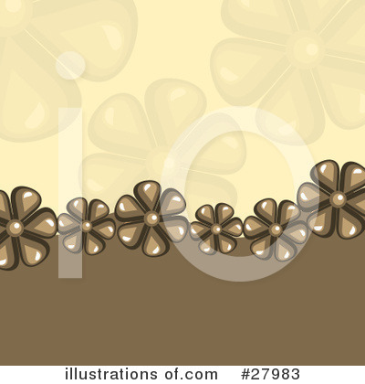 Flower Background Clipart #27983 by KJ Pargeter