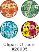 Flowers Clipart #28005 by KJ Pargeter