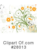 Flowers Clipart #28013 by KJ Pargeter