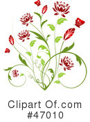 Flowers Clipart #47010 by KJ Pargeter