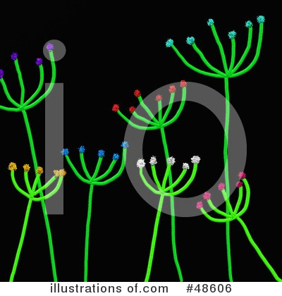 Royalty-Free (RF) Flowers Clipart Illustration by Prawny - Stock Sample #48606