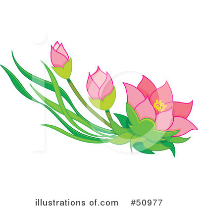 Royalty-Free (RF) Flowers Clipart Illustration by Cherie Reve - Stock Sample #50977