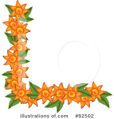 Royalty-Free (RF) Flowers Clipart Illustration by Pams Clipart - Stock Sample #62502
