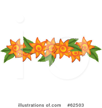Royalty-Free (RF) Flowers Clipart Illustration by Pams Clipart - Stock Sample #62503