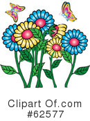Flowers Clipart #62577 by Pams Clipart