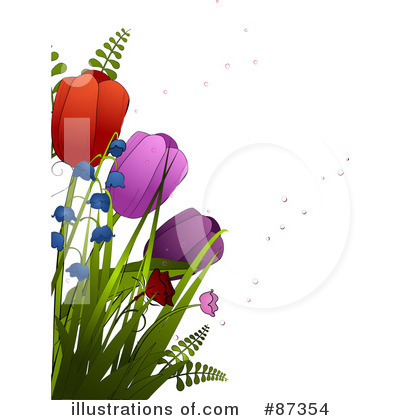 Tulips Clipart #87354 by elaineitalia