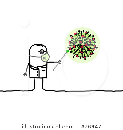 Royalty-Free (RF) Flu Clipart Illustration by NL shop - Stock Sample #76647