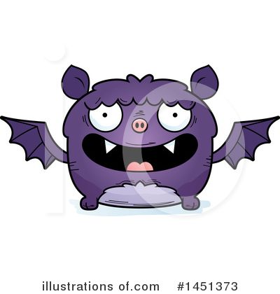 Vampire Bats Clipart #1451373 by Cory Thoman