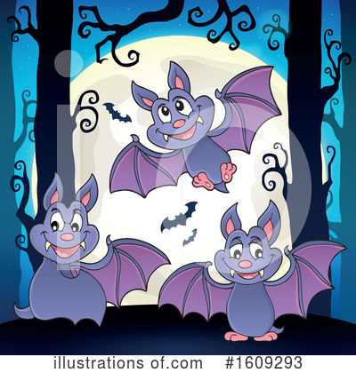 Vampire Bat Clipart #1609293 by visekart