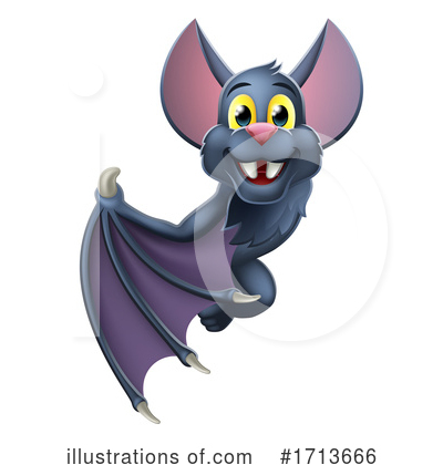 Vampire Bats Clipart #1713666 by AtStockIllustration