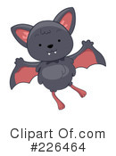 Flying Bat Clipart #226464 by BNP Design Studio