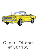 Fod Mustang Clipart #1361163 by LaffToon
