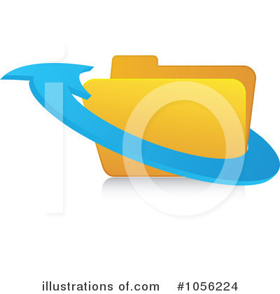 Folders Clipart #1056224 by Andrei Marincas
