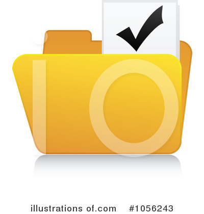 Folder Clipart #1056243 by Andrei Marincas