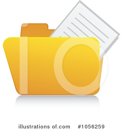 Folders Clipart #1056259 by Andrei Marincas