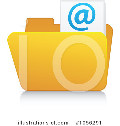 Folder Clipart #1056291 by Andrei Marincas
