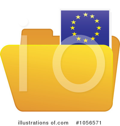 Royalty-Free (RF) Folder Clipart Illustration by Andrei Marincas - Stock Sample #1056571