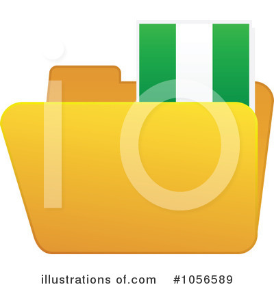 Royalty-Free (RF) Folder Clipart Illustration by Andrei Marincas - Stock Sample #1056589