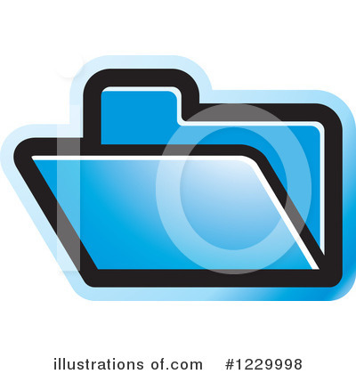 Royalty-Free (RF) Folder Clipart Illustration by Lal Perera - Stock Sample #1229998