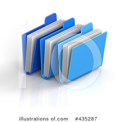 Royalty-Free (RF) Folder Clipart Illustration by Tonis Pan - Stock Sample #435287