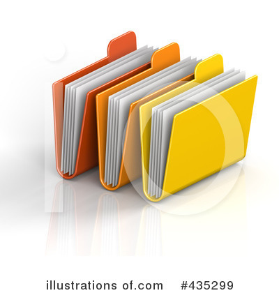 Royalty-Free (RF) Folder Clipart Illustration by Tonis Pan - Stock Sample #435299