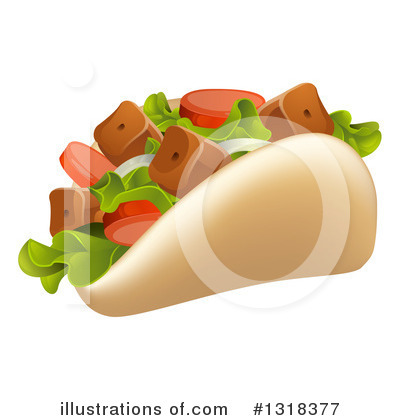 Sandwich Clipart #1318377 by AtStockIllustration