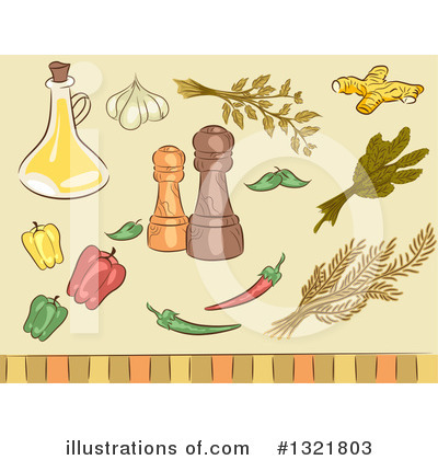 Royalty-Free (RF) Food Clipart Illustration by BNP Design Studio - Stock Sample #1321803