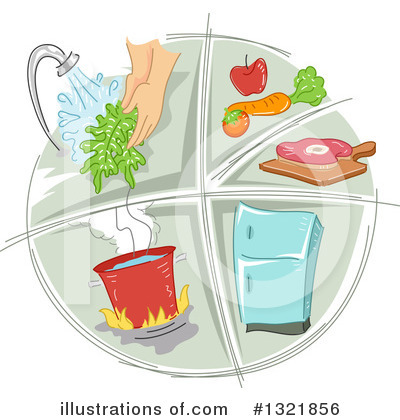 Kitchen Clipart #1321856 by BNP Design Studio