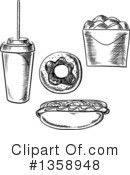 Food Clipart #1358948 by Vector Tradition SM