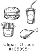 Food Clipart #1358951 by Vector Tradition SM
