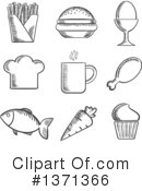 Food Clipart #1371366 by Vector Tradition SM