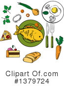 Food Clipart #1379724 by Vector Tradition SM