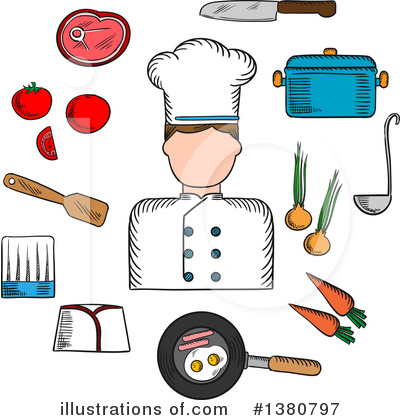 Spatula Clipart #1380797 by Vector Tradition SM