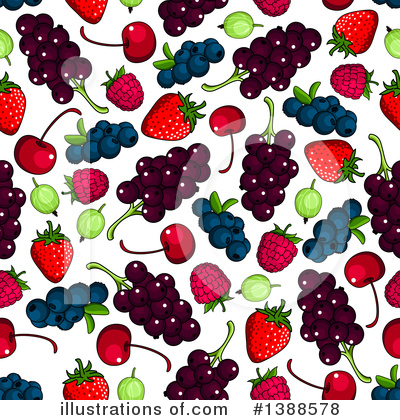 Black Currants Clipart #1388578 by Vector Tradition SM