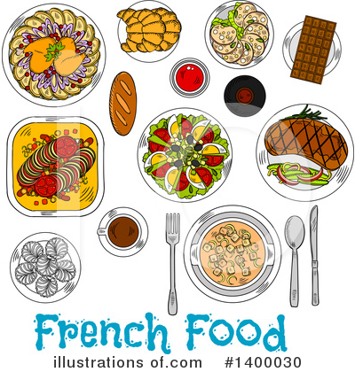 Royalty-Free (RF) Food Clipart Illustration by Vector Tradition SM - Stock Sample #1400030