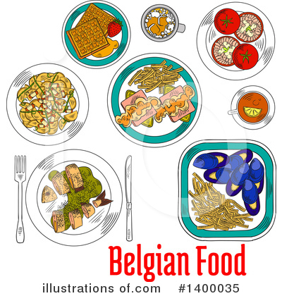Royalty-Free (RF) Food Clipart Illustration by Vector Tradition SM - Stock Sample #1400035